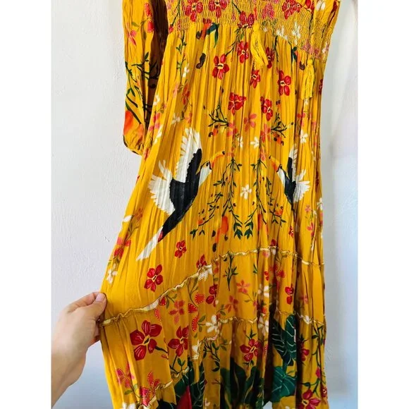 Farm Rio by Anthropologie Women's Sz XL Cristy Maxi Dress - Picture 4 of 14